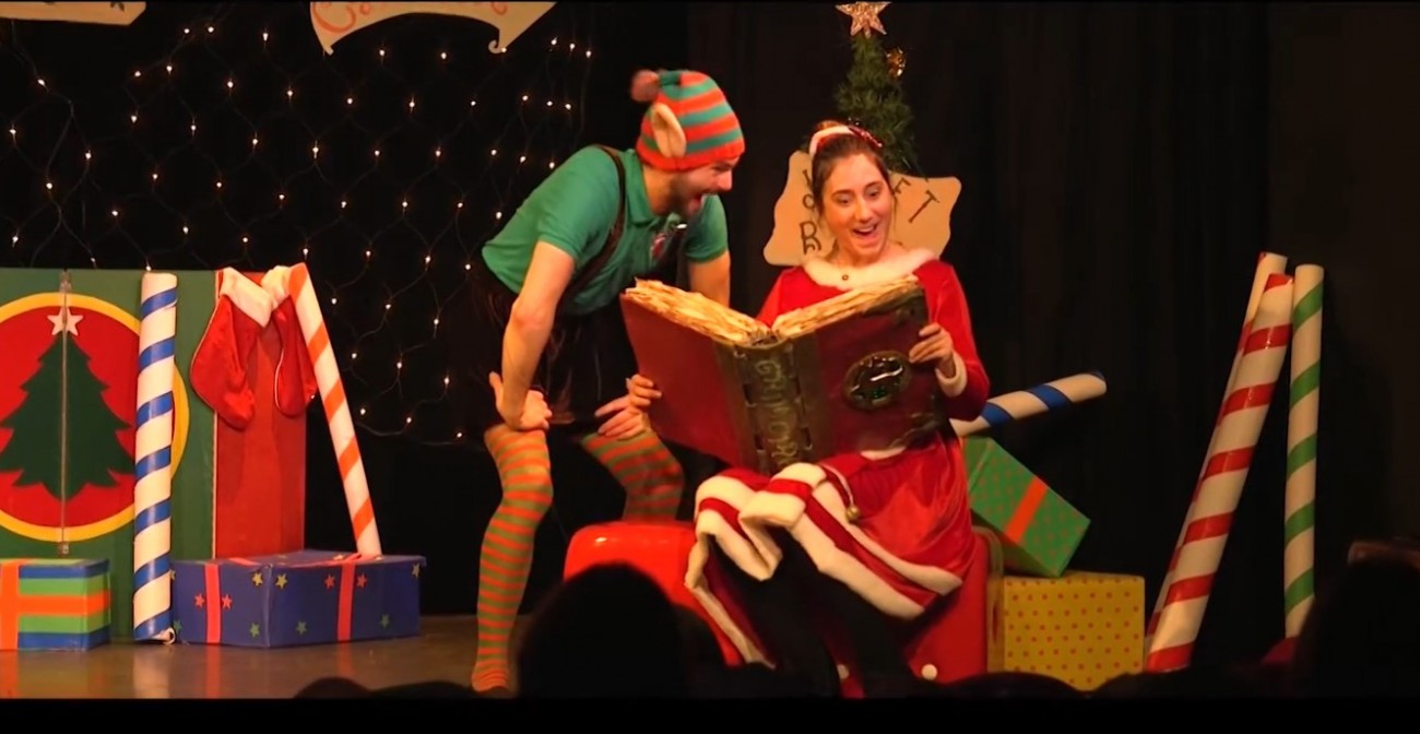 Spectacle Père Noël enrhumé à la Folie théâtre